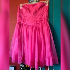 Hot Pink Party Dress